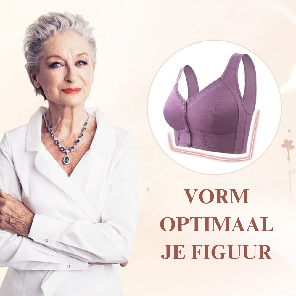 Emma™ | Comfort BH met voorsluiting