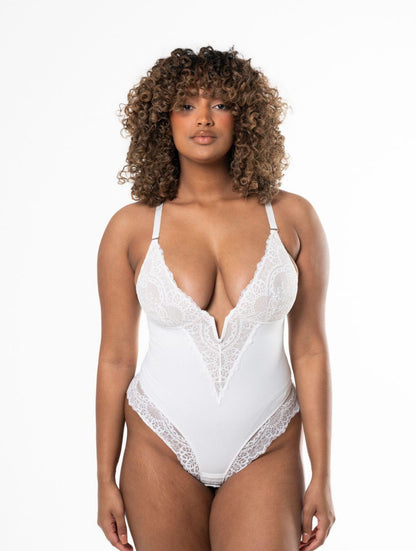 Larissa™ - Sexy V-hals bodysuit